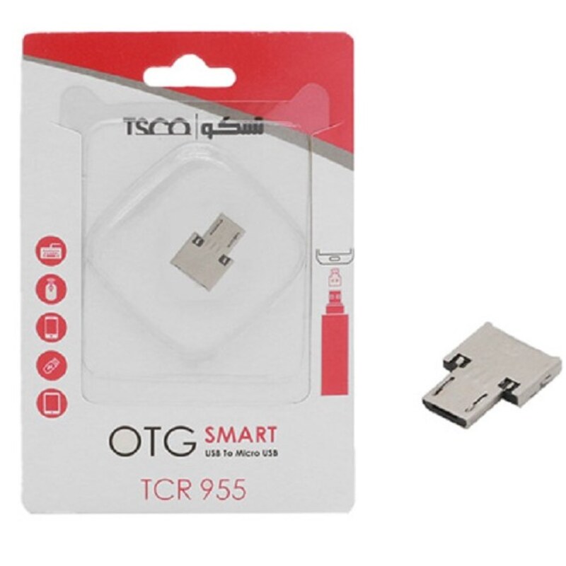 تبدیل تسکو مدل   TCR 955 تبدیل OTG USB به microUSB