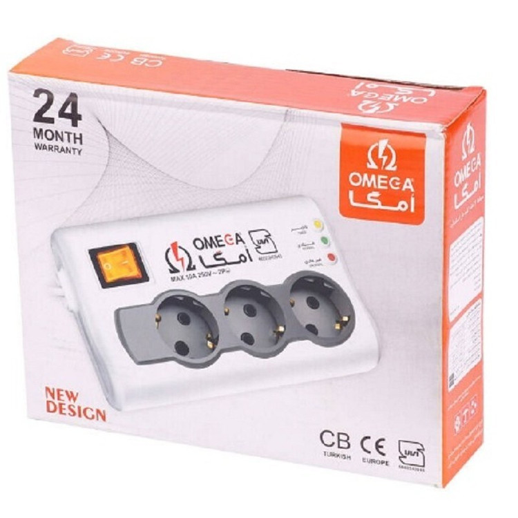 محافظ برق 3خانه امگا P3100
