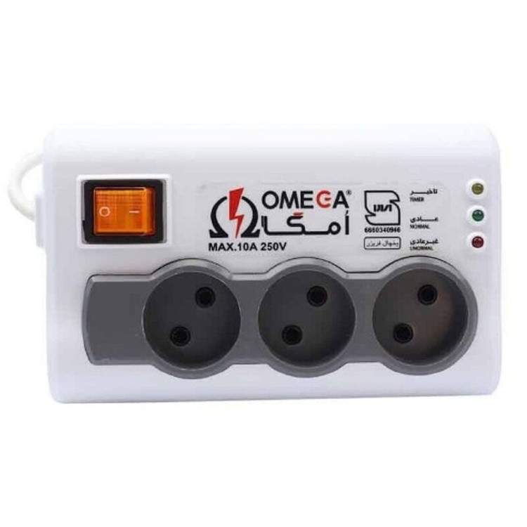 محافظ برق 3خانه امگا P3100