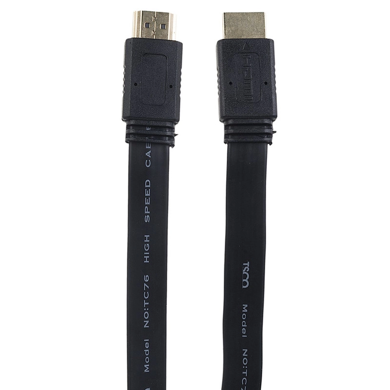 کابل HDMI تسکو مدل TC 70 به طول 1.5 متر با طراحی مقاوم و انعطاف‌پذیر
