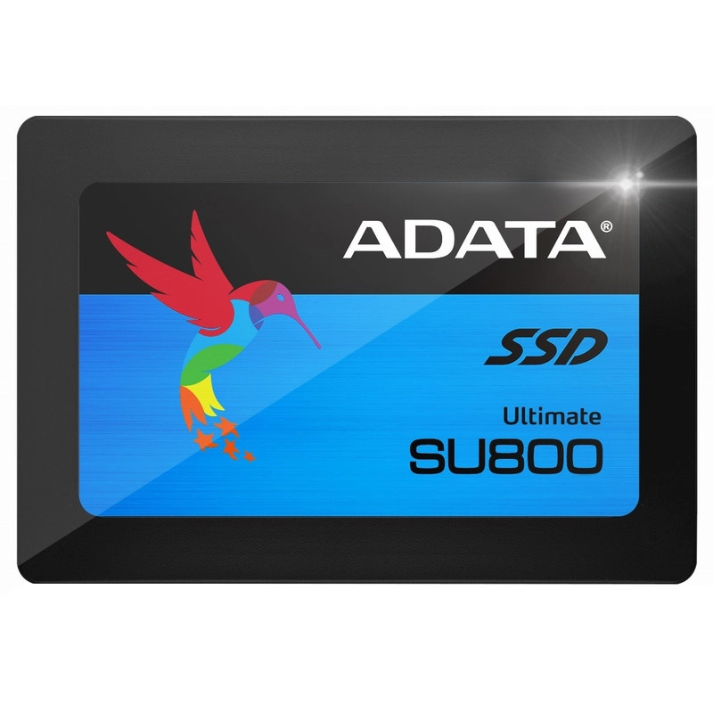 نمای جلویی هارد SSD ای دیتا مدل SU800 ظرفیت 256 گیگابایت