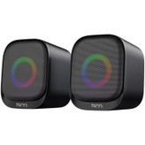 اسپیکر دسکتاپ تسکو مدل TS 2073 با نور RGB روشن در حالت کارکرد