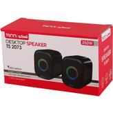 جعبه بستهبندی اسپیکر دسکتاپ تسکو مدل TS 2073 به همراه مشخصات فنی