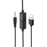 کابلهای اتصال USB و جک 3.5 میلیمتری اسپیکر کامپیوتر کیسونلی X17