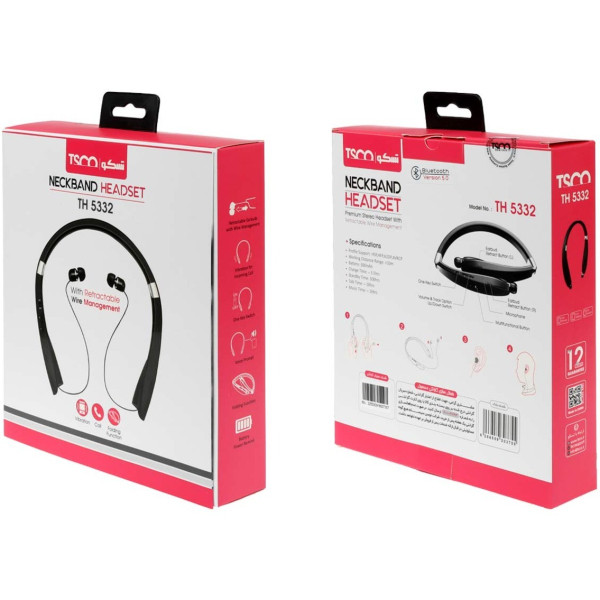 بستهبندی اورجینال هدفون بلوتوثی تسکو مدل 5332
