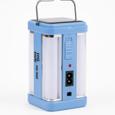 تصویر کناری چراغ اضطراری شارژی خورشیدی مدل HG-1663 در فروشگاه آبتین رایانه اصفهان