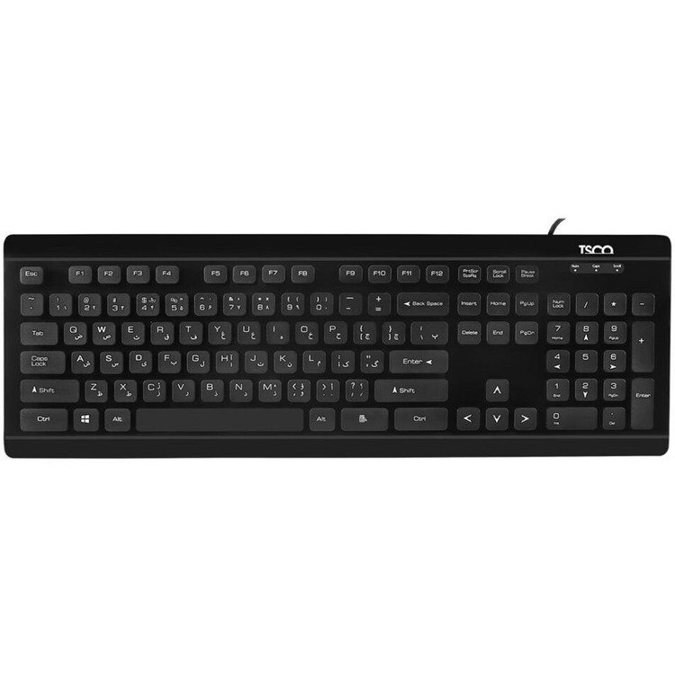 کیبورد تسکو TK 8032 با حروف فارسی مخصوص تایپ در اصفهان