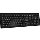 نمای جانبی کیبورد سیمی تسکو مدل TK 8032 برای کاربری خانگی در اصفهان