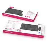 عکس زاویهدار از کیبورد و ماوس وایرلس تسکو مدل TKM7011 WN | AbtinPC