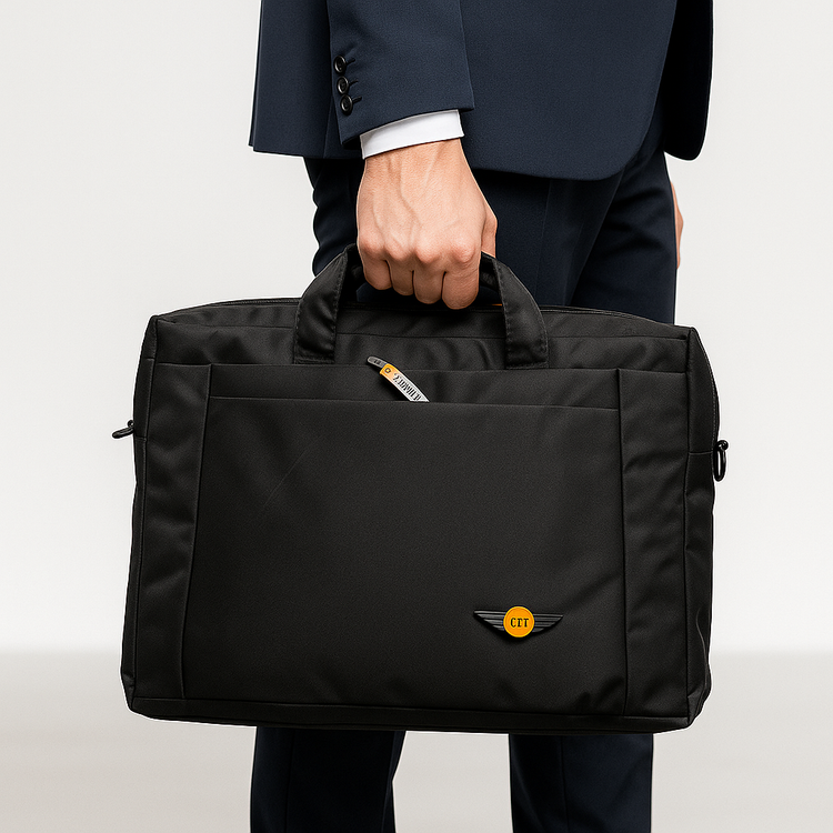 کیف لپ تاپ CAT250 در حال استفاده