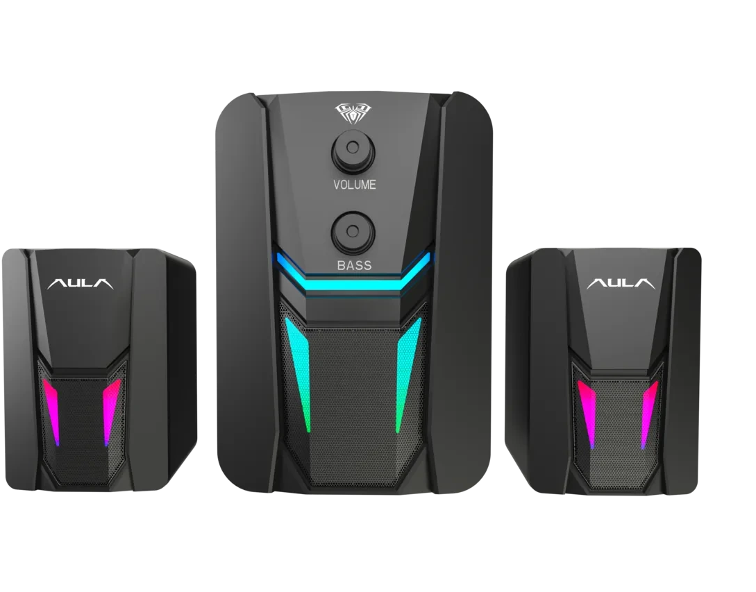 اسپیکر دسکتاپ آئولا مدل WIND N-189 - اسپیکر در حال استفاده