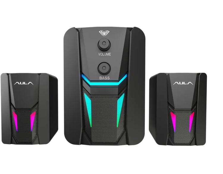 اسپیکر دسکتاپ آئولا مدل WIND N-189 - اسپیکر در حال استفاده