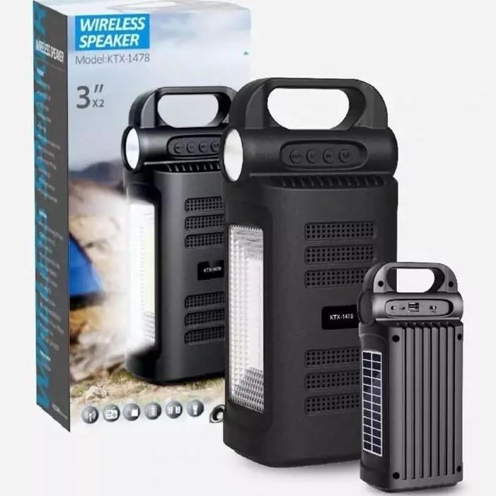 اسپیکر بلوتوثی قابل حمل کی تی ایکس مدل 1478 - تصویر اصلی محصول