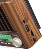 اسپیکر بلوتوثی کی برود مدل KTF-1428 - استفاده از پنل خورشیدی