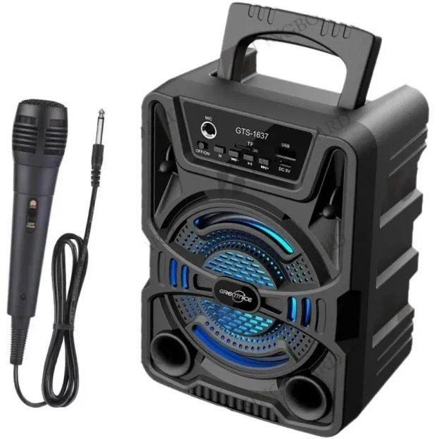 اسپیکر بلوتوثی قابل حمل GTS-1637 - تصویر اصلی محصول