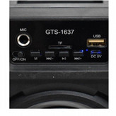 اسپیکر بلوتوثی قابل حمل GTS-1637 - نمای جانبی اسپیکر