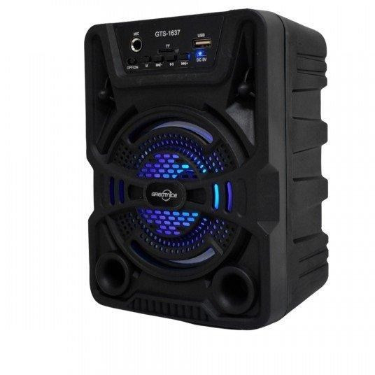 اسپیکر بلوتوثی GTS-1637 در حال استفاده