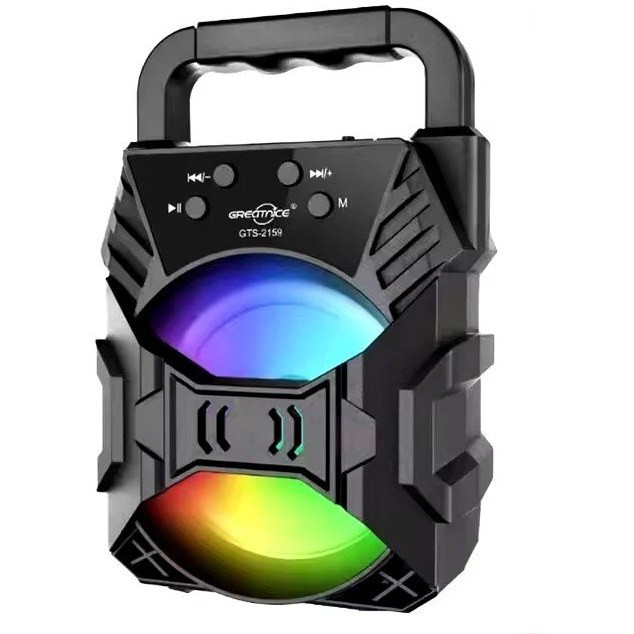 اسپیکر بلوتوثی قابل حمل جی تی اس مدل GTS-2159 با طراحی جذاب