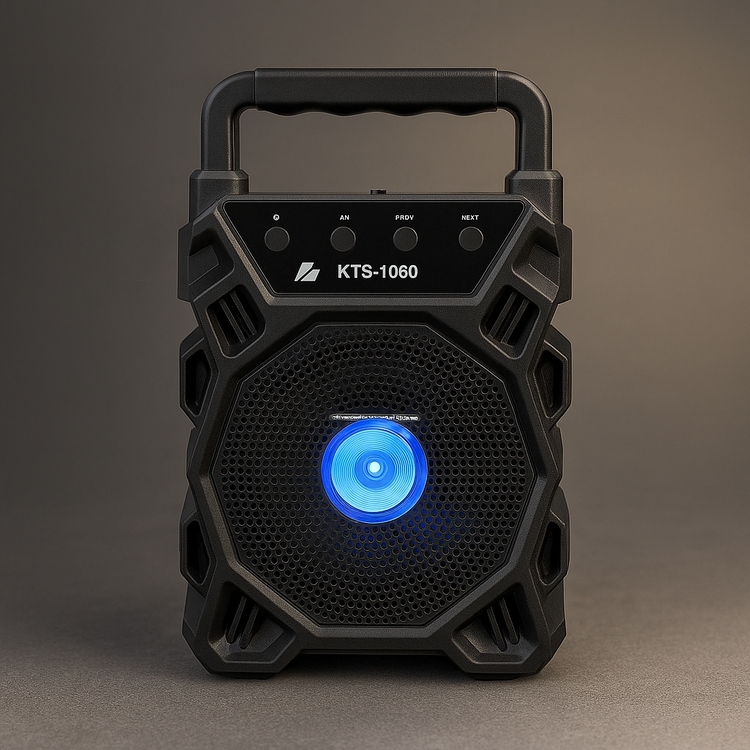 اسپیکر بلوتوثی KTS-1080 برند KBoard با نورپردازی LED