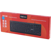بستهبندی کیبورد هترون مدل HK180 با طراحی مقاوم و جذاب