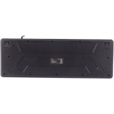 کیبورد هترون مدل HK180 با طراحی ارگونومیک و 104 کلید