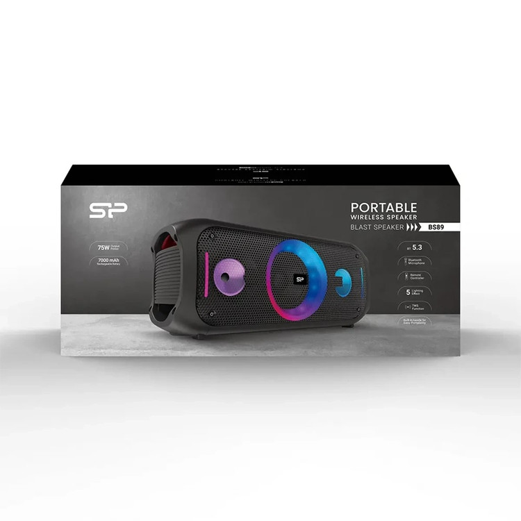 اسپیکر سیلیکون پاور BS89 در محیط باز - بلوتوث نسخه 5.3