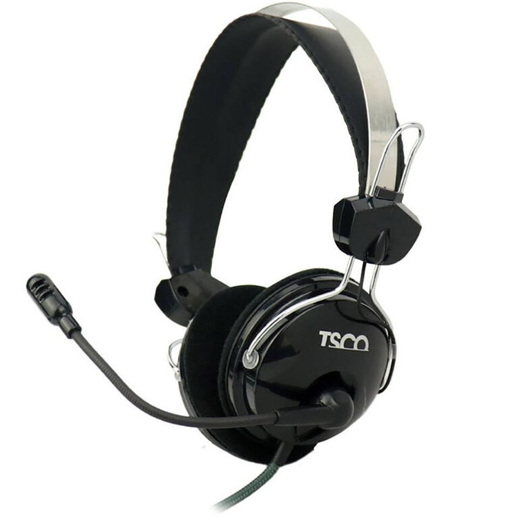 هدست با سیم تسکو مدل TH 5018 با طراحی ارگونومیک و نشانگر LED | آبتین رایانه