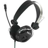 هدست با سیم تسکو مدل TH 5018 در حال استفاده برای مکالمه و گیمینگ | آبتین رایانه