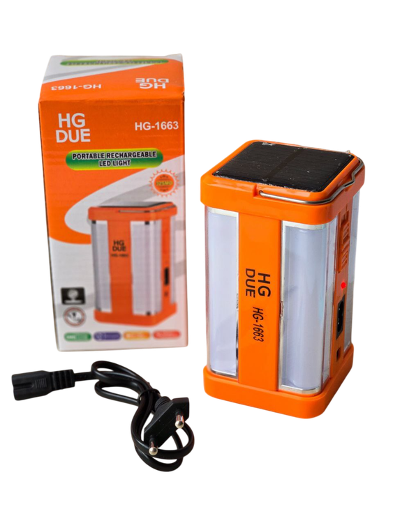 چراغ اضطراری شارژی HG-1663