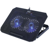 پایه خنک کننده لپ تاپ ایکس پی-پروداکت مدل XP-F93P با دو فن و نورپردازی آبی