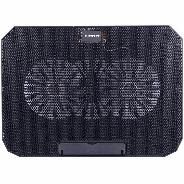 کول پد گیمینگ ایکس پی-پروداکت با نورپردازی LED آبی و دو فن ۱۴۰ میلیمتری