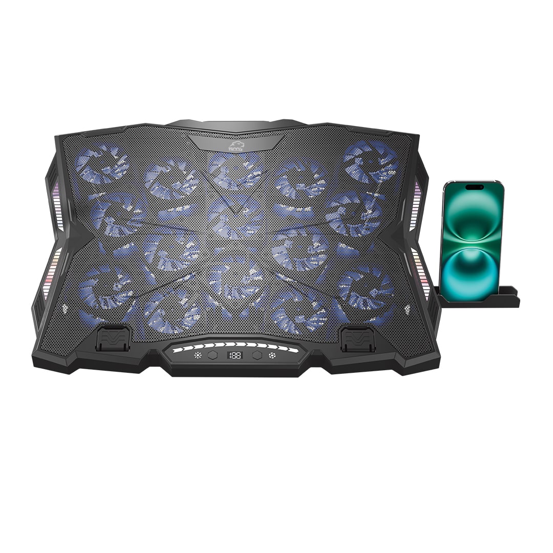 کول پد تسکو GCLP 3143 با نورپردازی RGB و تنظیمات ارتفاع