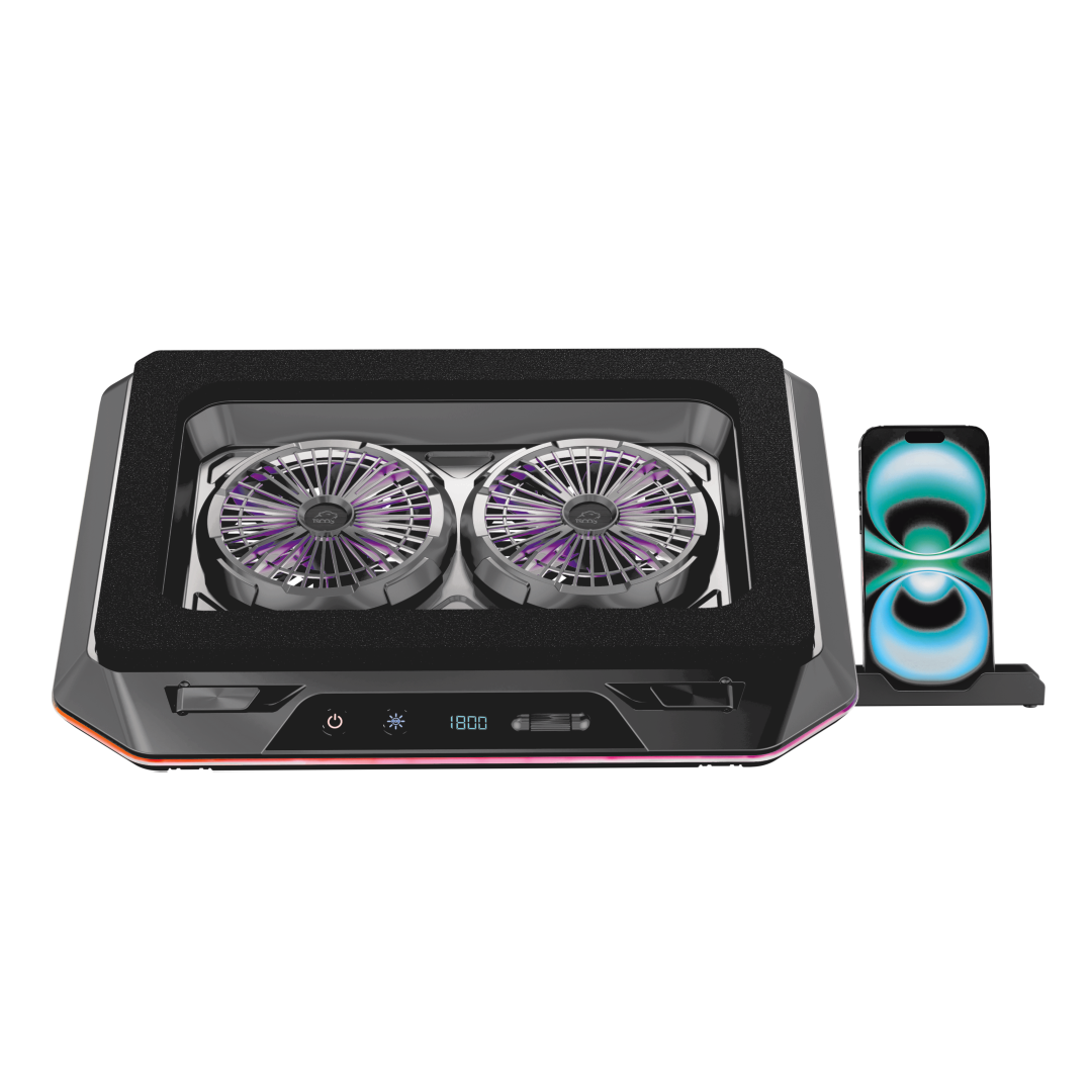 کول پد گیمینگ تسکو GCLP 3145 با فناوری سرمایش فشار هوا و نورپردازی RGB