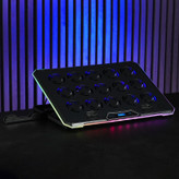 کول پد گیمینگ تسکو مدل GCLP 3157 با ۱۵ فن و نورپردازی RGB