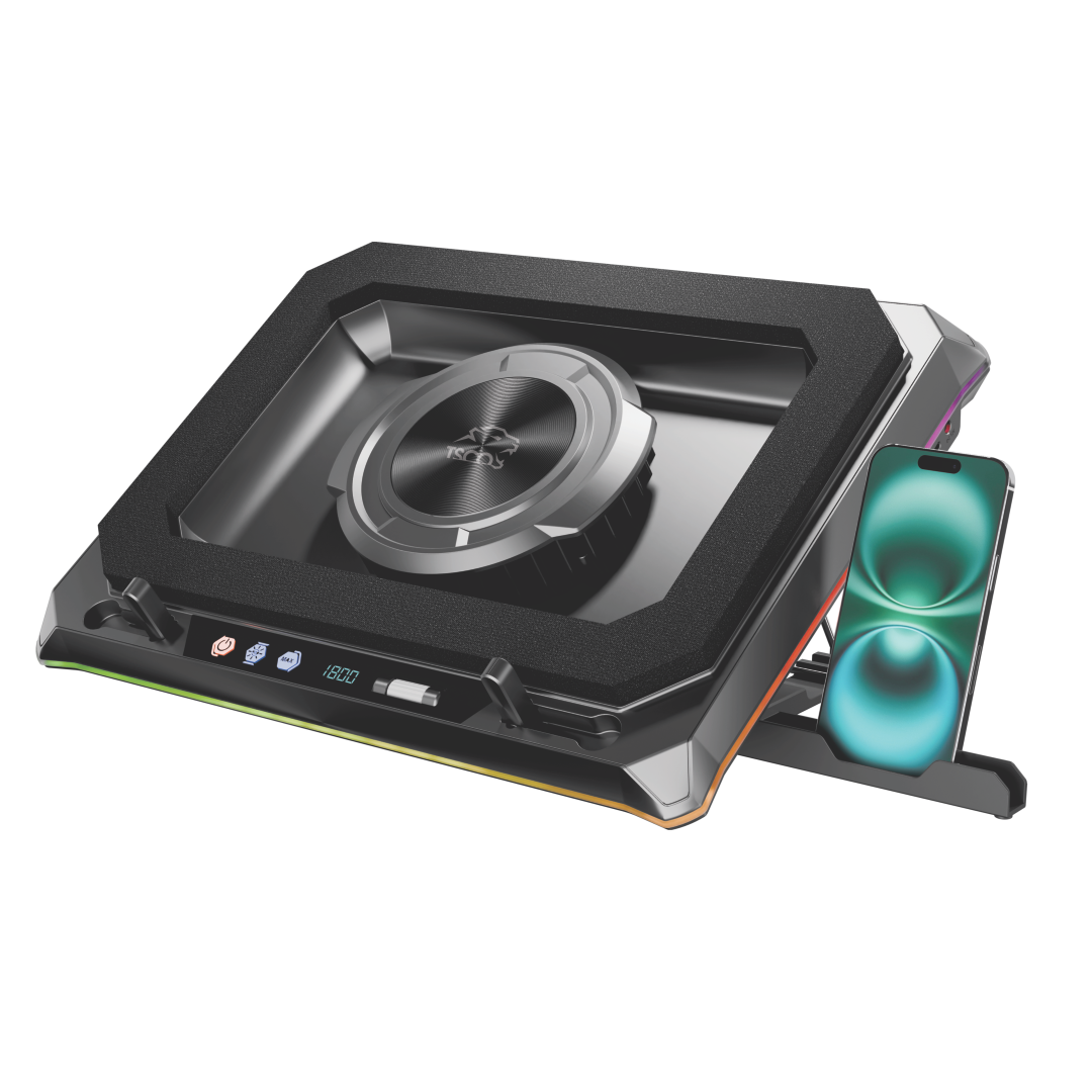 کول پد تسکو GCLP 3160 با نورپردازی RGB و نمایشگر LCD