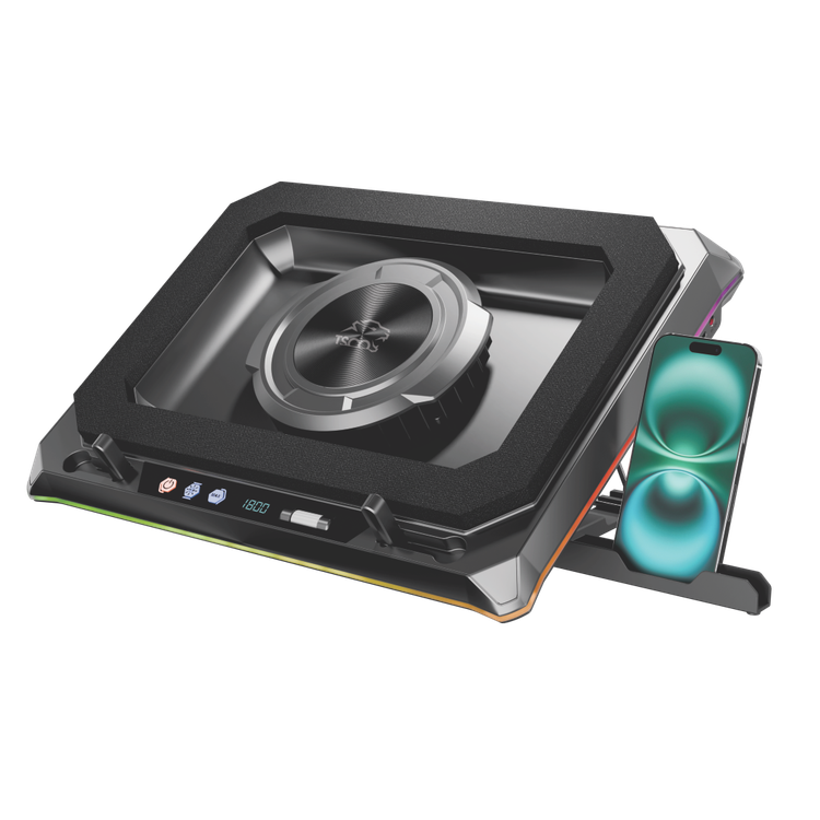 کول پد تسکو GCLP 3160 با نورپردازی RGB و نمایشگر LCD