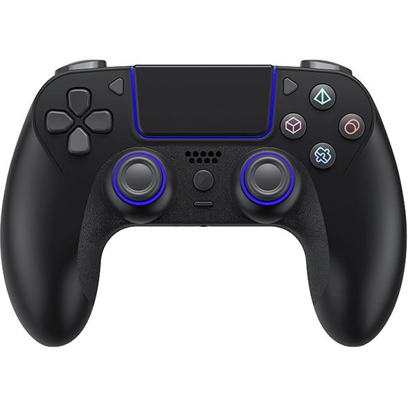 دسته بازی هیسکا مدل HR-70 | بی‌سیم، شوک‌دار، RGB و تاچ‌پد