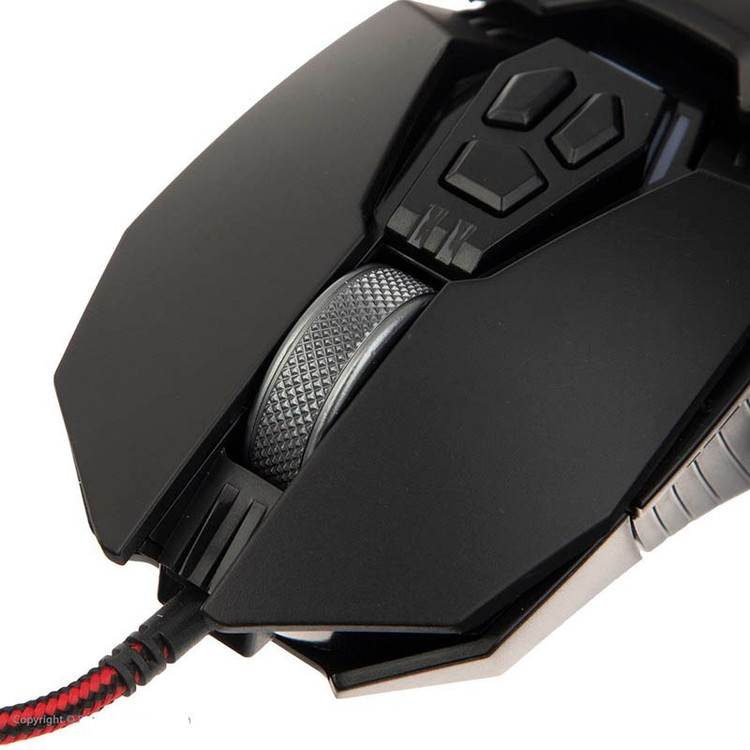 ماوس مخصوص بازی تسکو مدل TM 759GA با دقت 7200 DPI و نورپردازی RGB