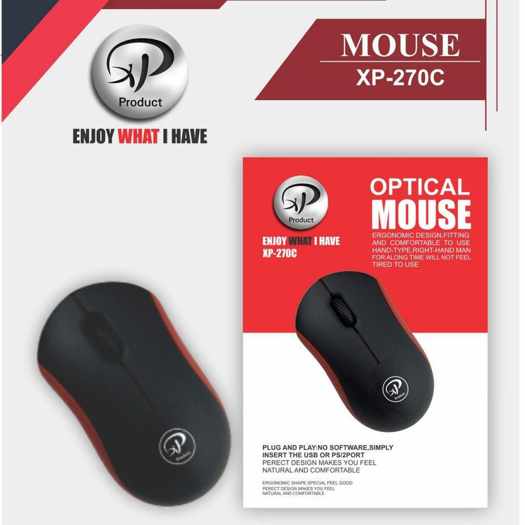 ماوس XP-270 با دقت ۱۰۰۰ DPI