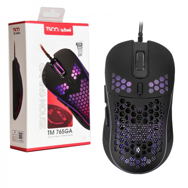 ماوس گیمینگ تسکو TM765GA با نور RGB