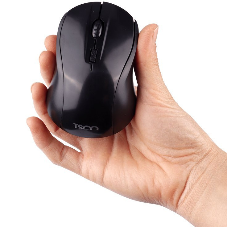 ماوس بیسیم تسکو مدل TM 611W با طراحی ارگونومیک و خوشدست