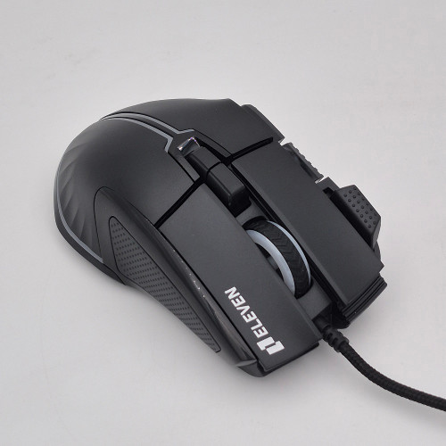 ماوس گیمینگ ایلون GM10 با دقت ۱۲۸۰۰ DPI و نورپردازی RGB