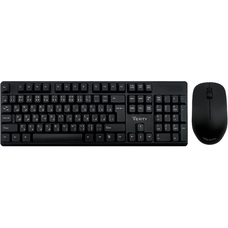 کیبورد و ماوس بیسیم وریتی مدل V-KB6142W - آبتین رایانه