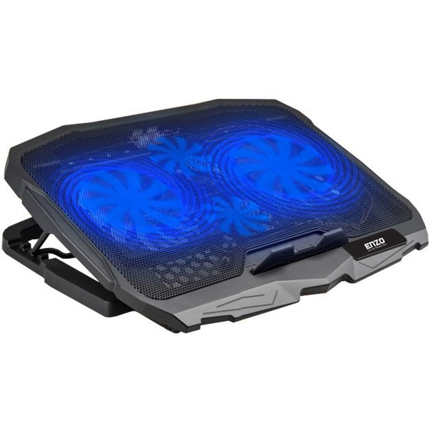 پایه خنک کننده لپ تاپ انزو مدل LF-442 با نورپردازی LED