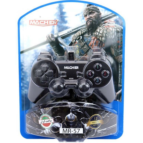 دسته بازی مچر MR-57 با ۱۲ کلید برای بازیهای کامپیوتری