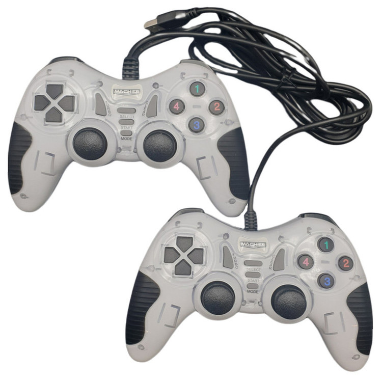 دسته بازی مچر MR-61 بسته دو عددی مناسب خرید گیم پد کامپیوتر