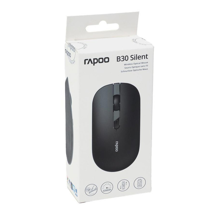 ماوس بی سیم رپو b30 silent کلیک بی صدا