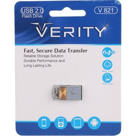 فلش مموری وریتی V821 64 گیگابایت با رابط USB 2.0 - آبتین رایانه