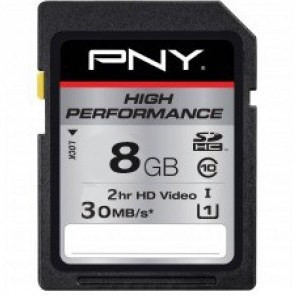 کارت حافظه SD پی ان وای 8 گیگابایت کلاس 10 - آبتین رایانه