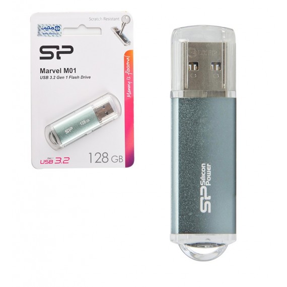 فلش مموری 32 گیگابایت سیلیکون پاور مدل Marvel M01 با رابط USB 3.1 | طراحی مقاوم و کلاسیک